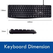 Kit teclado + mouse raton ewent ew3006 usb escritura silenciosa