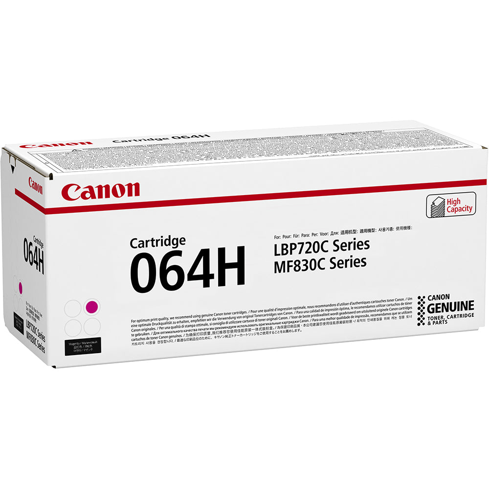 Cartucho toner canon 064h magenta 10400 paginas