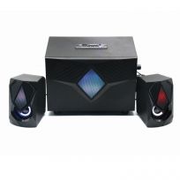 Altavoces gaming ewent ew3526 2.1 -  bluetooth -  usb -  aux -  radio fm