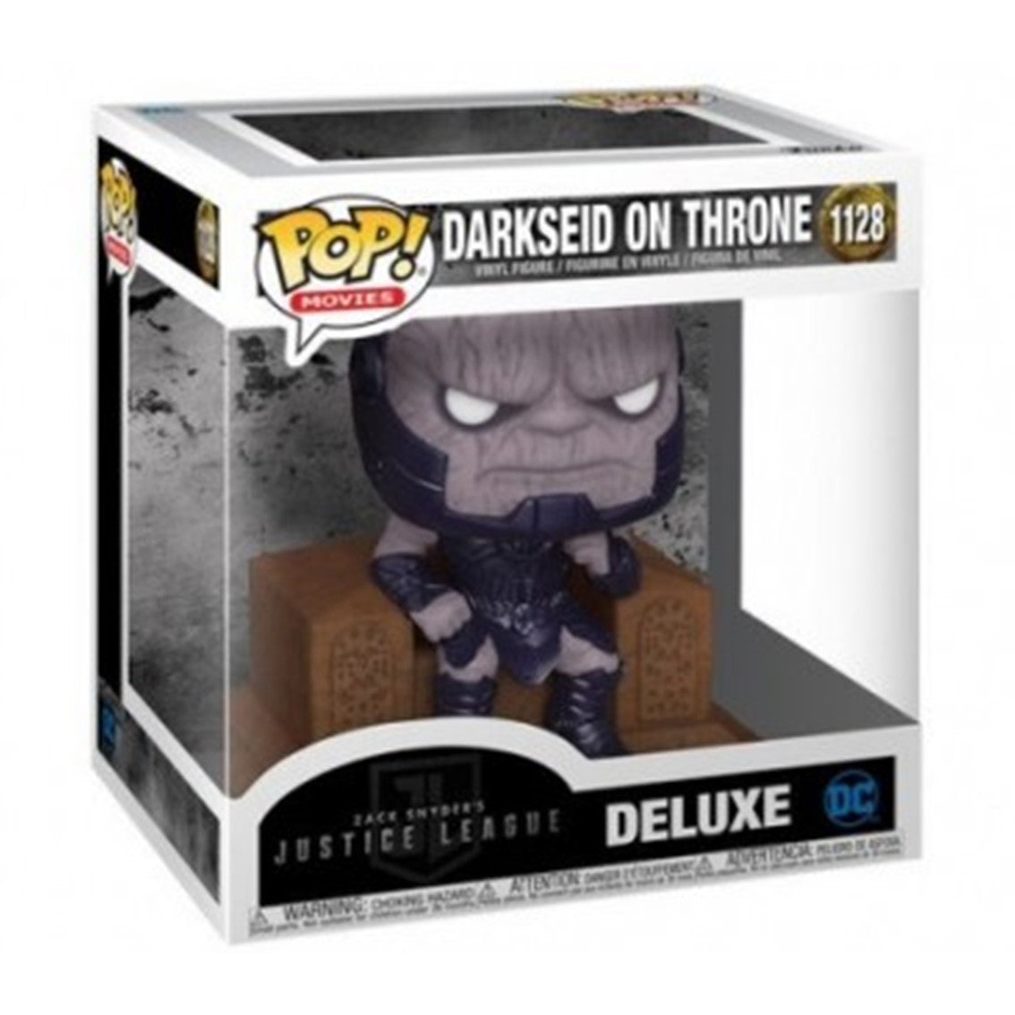 Funko pop deluxe dc comics la liga de la justicia darkseid en el trono 56798