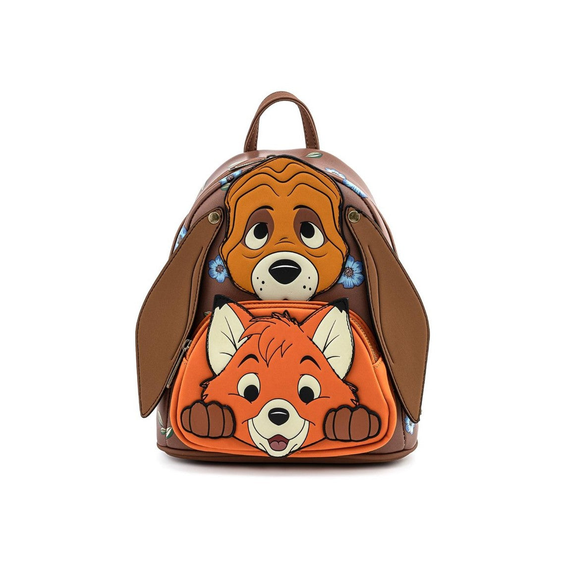 Mochila loungefly disney tod & toby tod toby