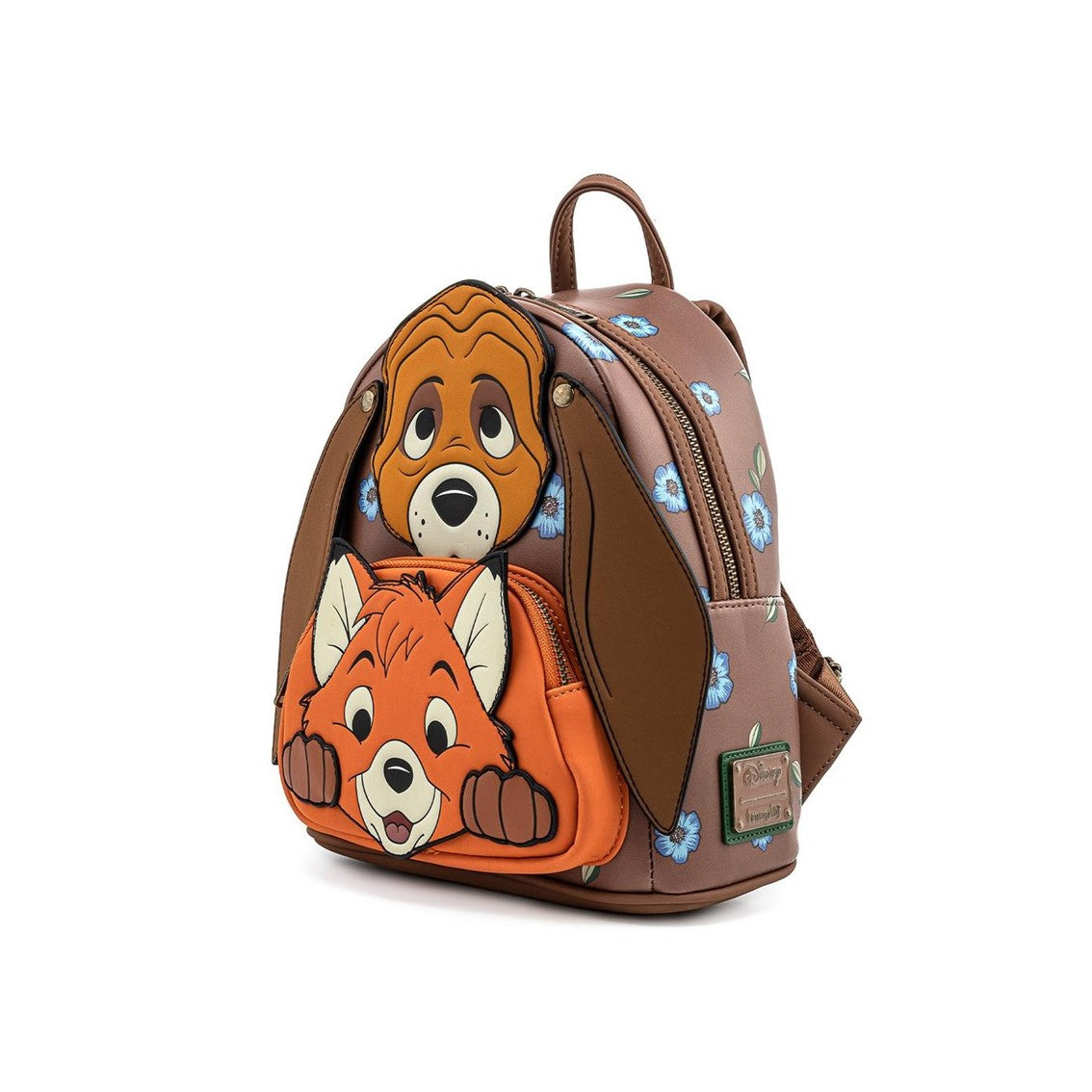Mochila loungefly disney tod & toby tod toby