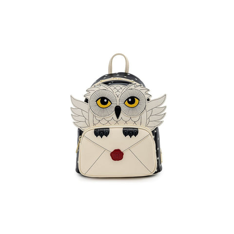 Mochila loungefly harry potter hedwig carta de invitacion a hogwarts