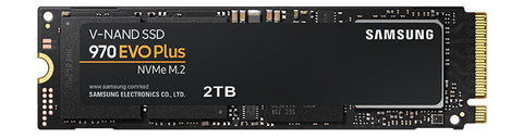 Disco duro interno solido ssd samsung mz - v7s2t0bw - 970 evo plus -  2tb -  m.2 nvme