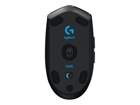 Mouse raton logitech g305 lightspeed optico wireless inalambrico 12000ppp 6 botones negro