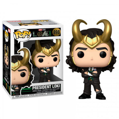 Funko pop marvel loki loki presidente 55743