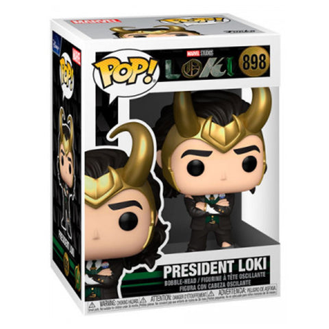 Funko pop marvel loki loki presidente 55743