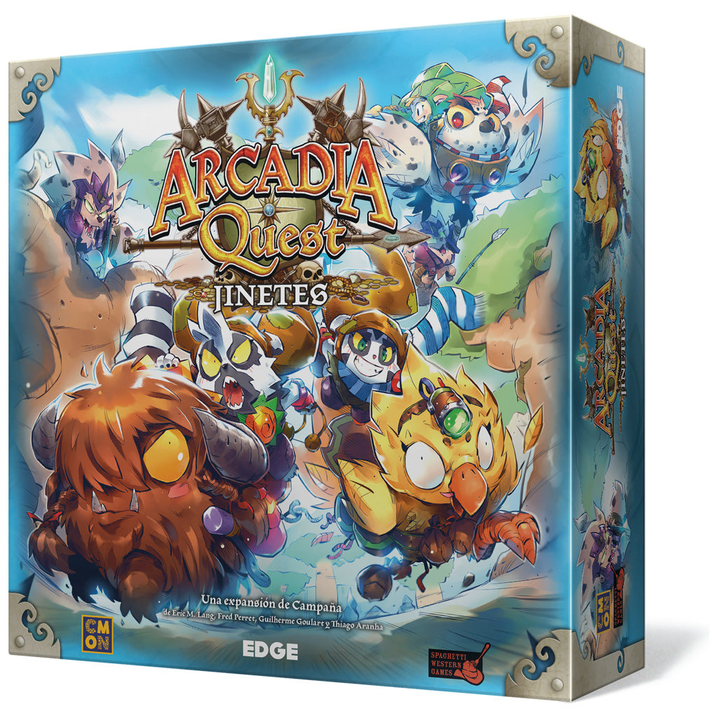 Juego de mesa arcadia quest jinetes pegi 14