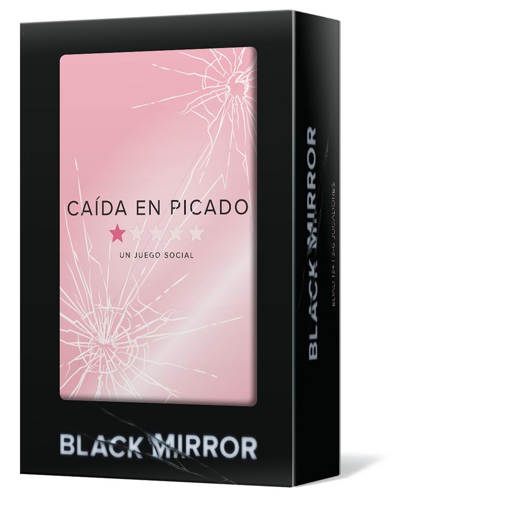 Juego de mesa black mirror caida en picado pegi 13