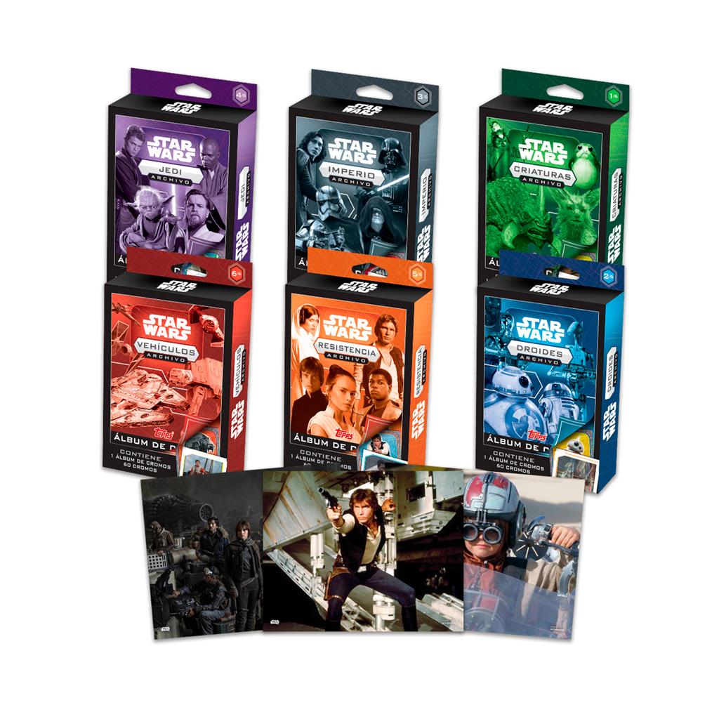 Juego de mesa star wars fact files pegi 6