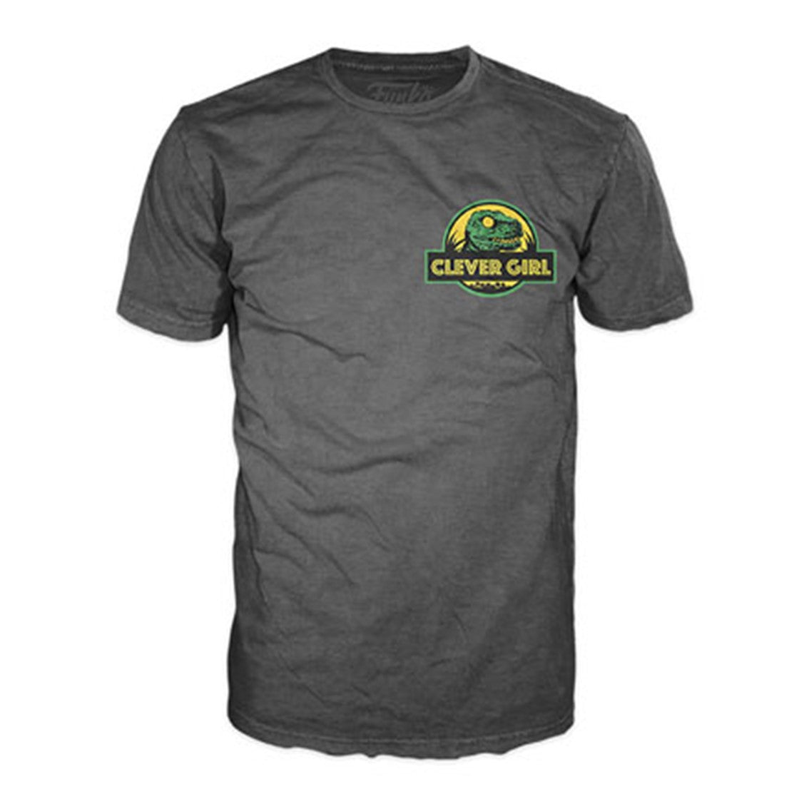 Pop & tee jurassic park clever raptor  funko + camiseta talla l