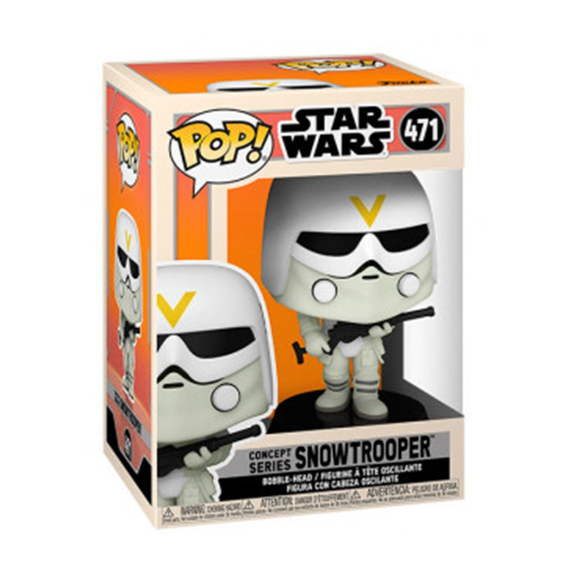 Funko pop star wars concept snowtrooper version alternativa 56768