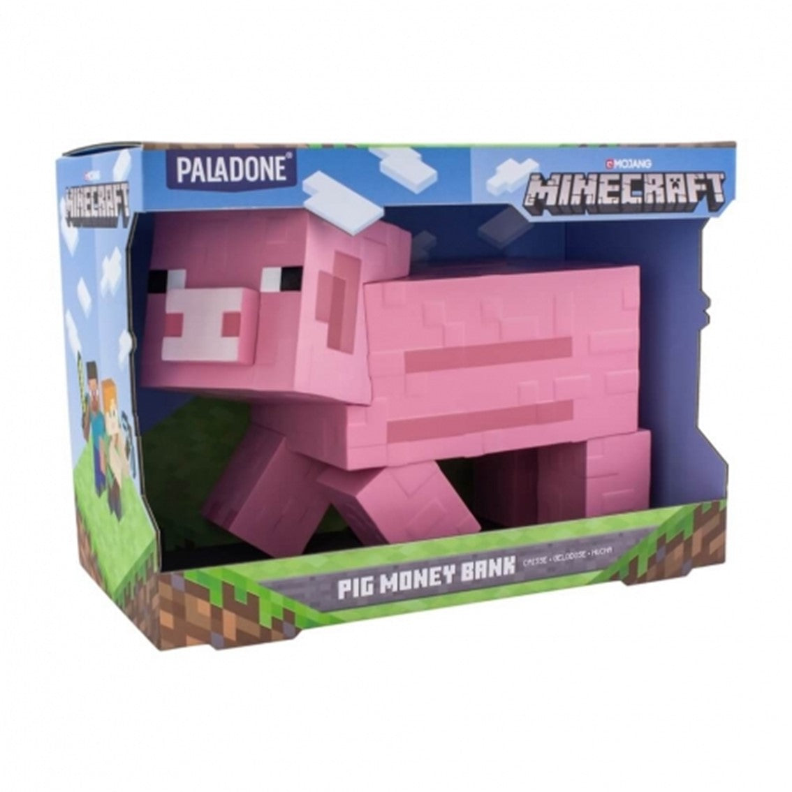 Figura hucha paladone minecraft cerdo