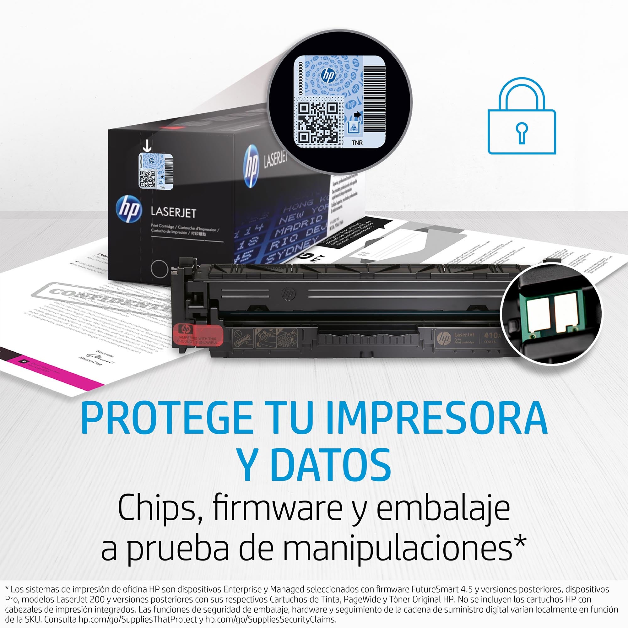 Toner hp 30x negro alta capacidad m203 -  mfp m227