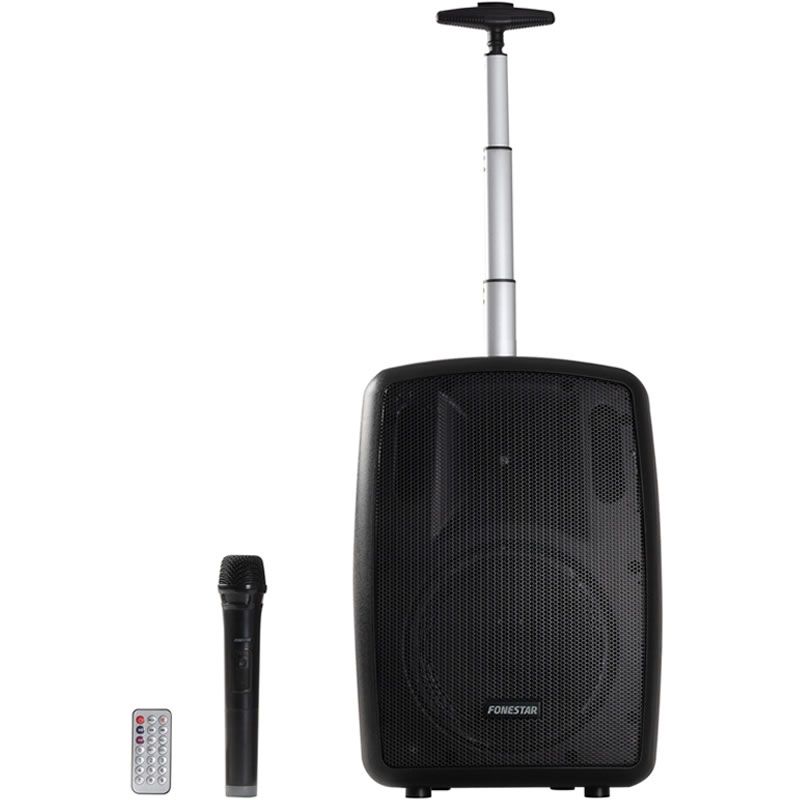 Altavoz portatil fonestar amply - t - 100w - con microfono