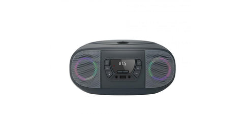 Radio cd fonestar boom - go - g usb gris