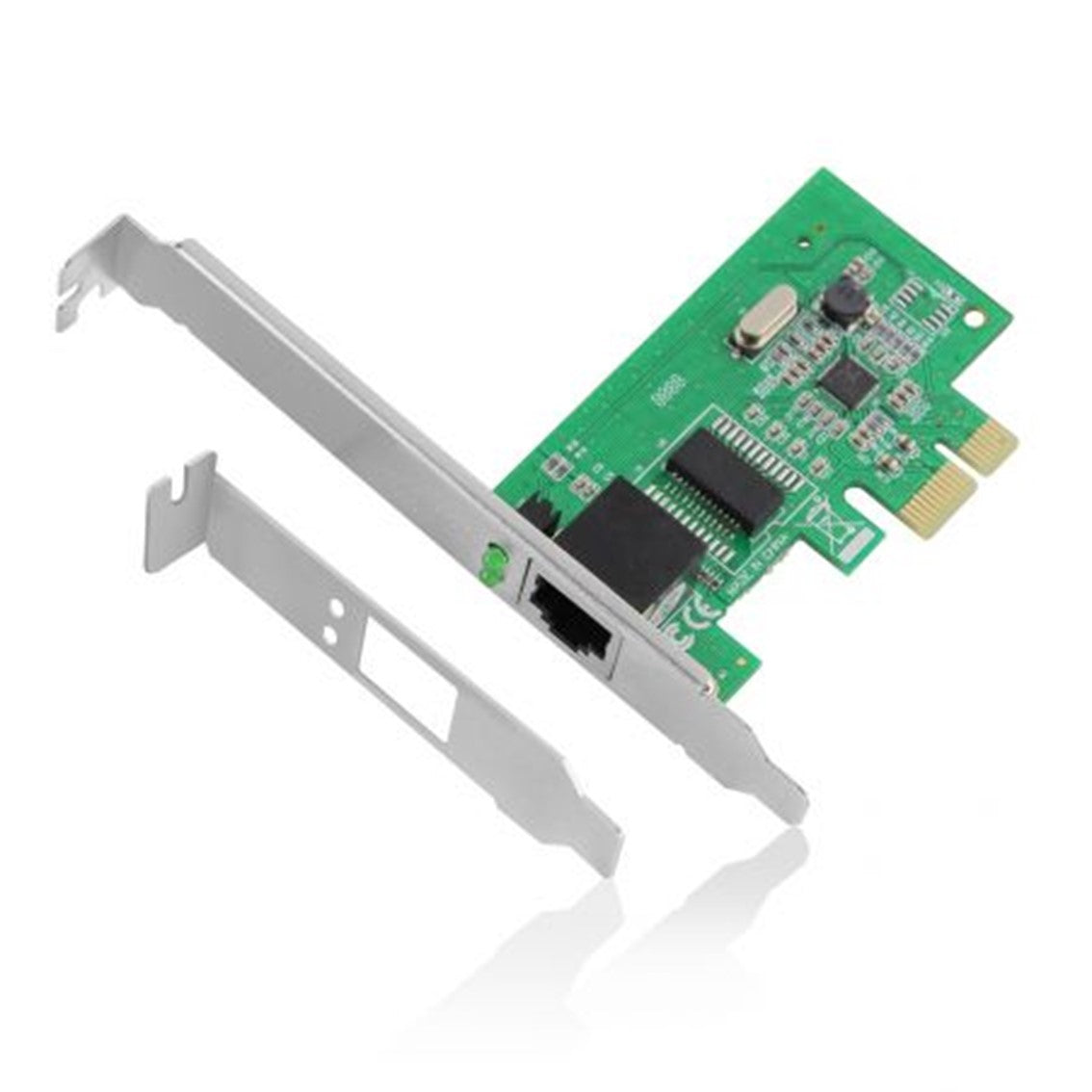 Tarjeta de red ethernet pci.express 10 - 100 - 1000 ewent incluye perfil bajo lp low profile