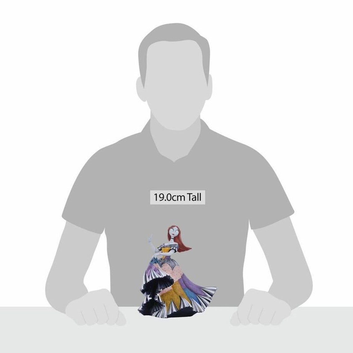 Figura enesco disney pesadilla antes de navidad sally con vestido largo