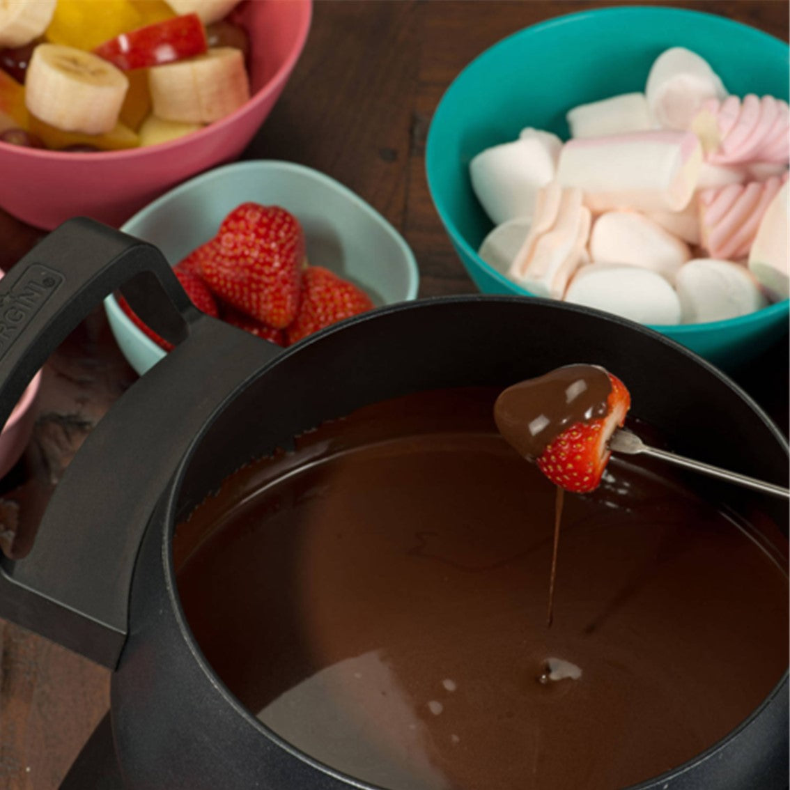 Fondue bourgini clasica delux 8p