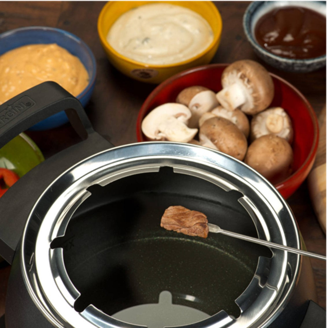 Fondue bourgini clasica delux 8p