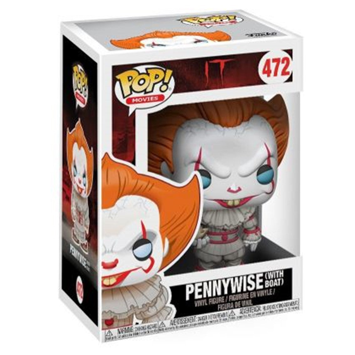 Funko pop it 2017 pennywise con barquito 20176