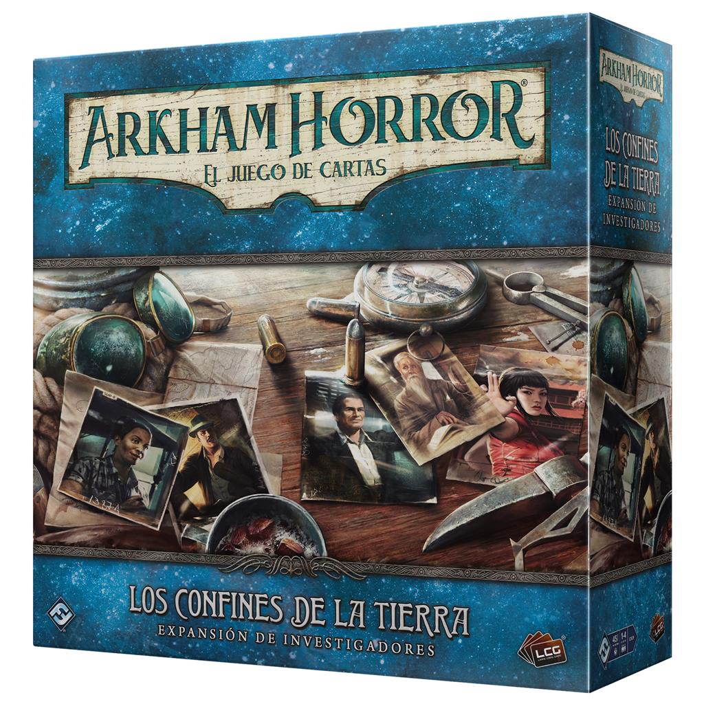 Juego de mesa arkham horror los confines de la tierra expansion investigadores pegi 14