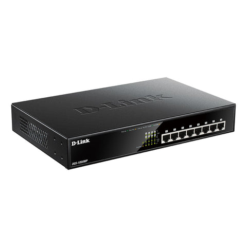 Switch d - link 8 puertos gigabit max poe
