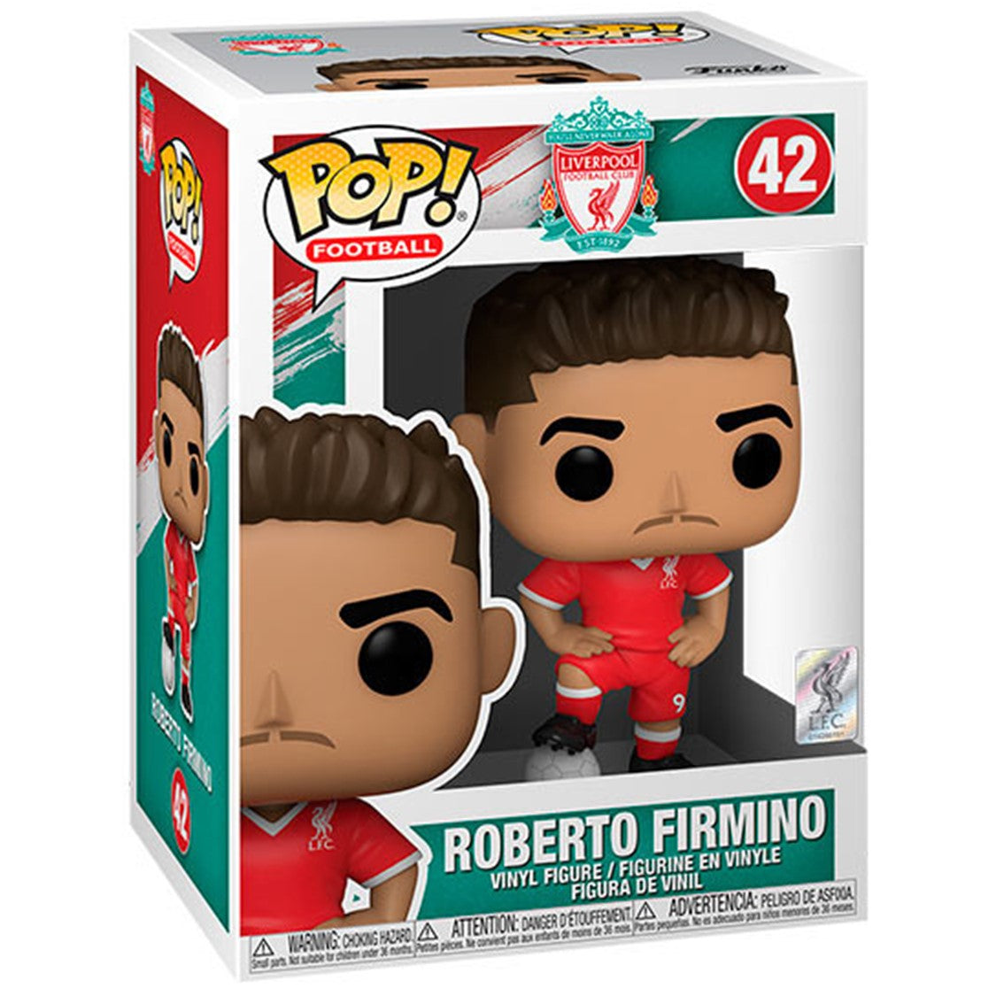 Funko pop deportes futbol liverpool roberto firmino 52174