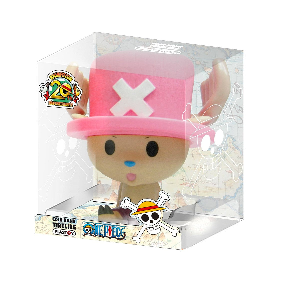 Figura hucha plastoy one piece chopper chibi