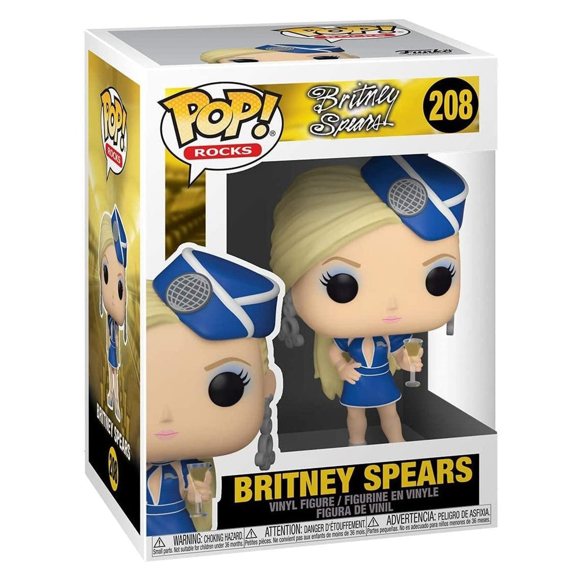 Funko pop estrellas de la musica britney spears stewardess 52033