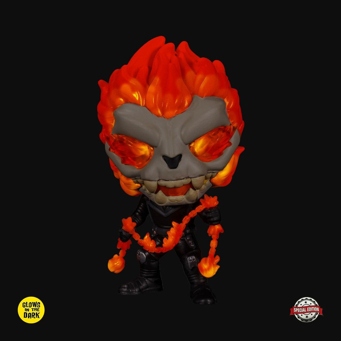 Funko pop marvel infinity warps ghost panther edicion especial brillo en la oscuridad glow in the dark 52085