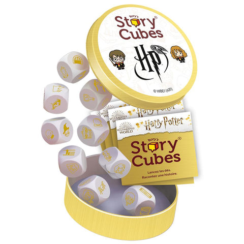 Juego de mesa story cubes harry potter blister eco pegi 8