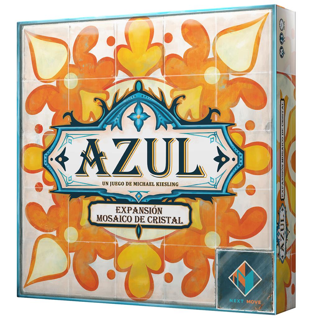 Juego de mesa azul mosaico de cristal pegi 8