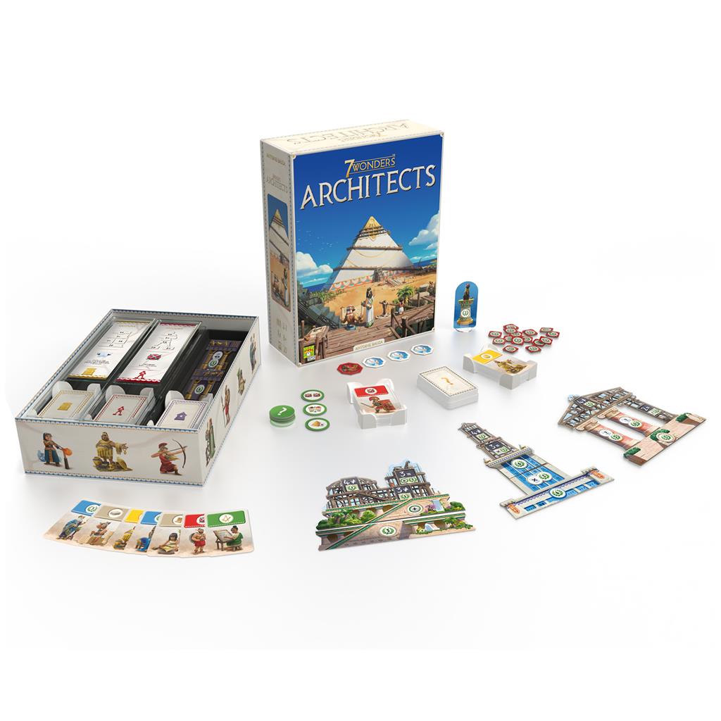 Juego de mesa 7 wonders architects pegi 8