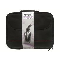 Kit ewent bolsa notebook para portail 15.6pulgadas + mouse raton usb