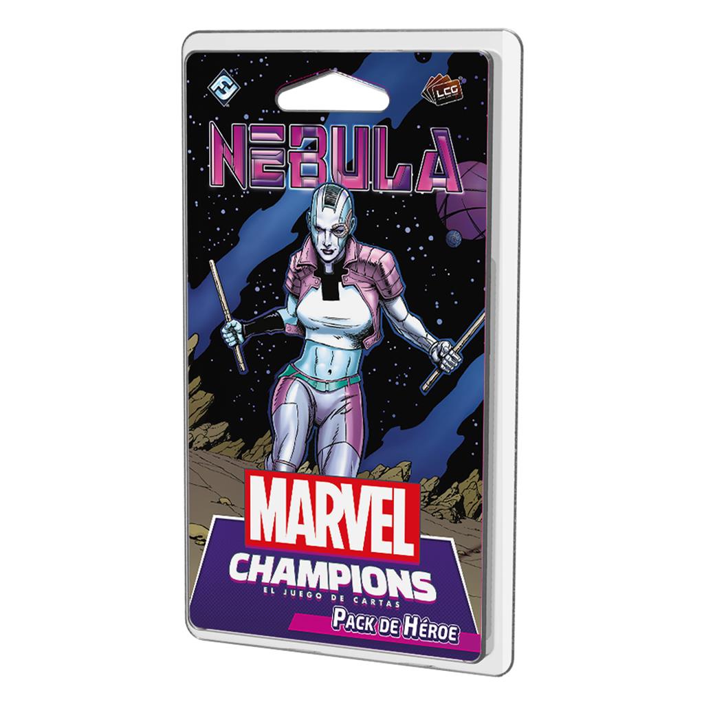 Juego de mesa marvel champions: nebula 60 cartas pegi 14