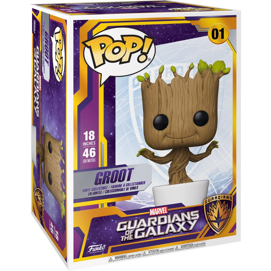 Funko pop gigante marvel guardianes de la galaxia i am groot groot 50094