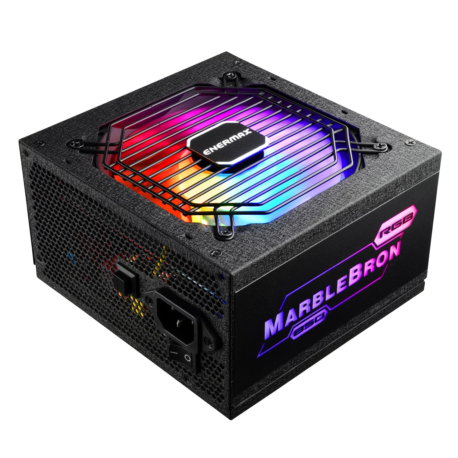 Fuente alimentacion enermax marblebron rgb gaming atx 850w