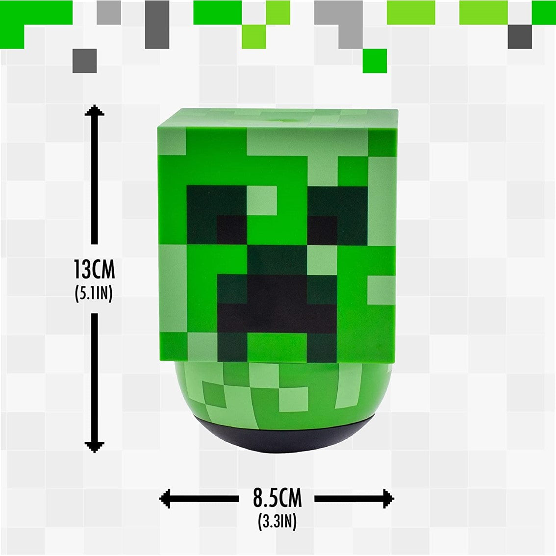 Lampara balanceadora paladone minecraft creeper