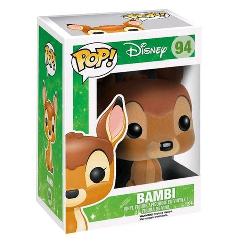 Funko pop disney bambi bambi flocked terciopelo 9377