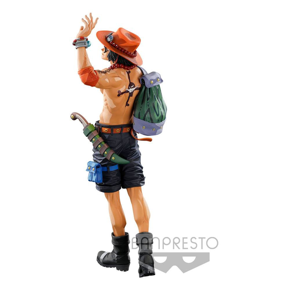 Figura banpresto one piece master stars piece portgas d. ace 2 dimmensions
