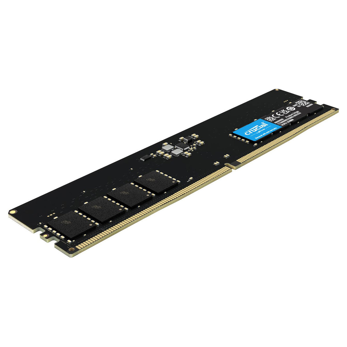 Memoria ram ddr5 8gb crucial  - udimm - 4800 mhz - pc5 38400 cl40