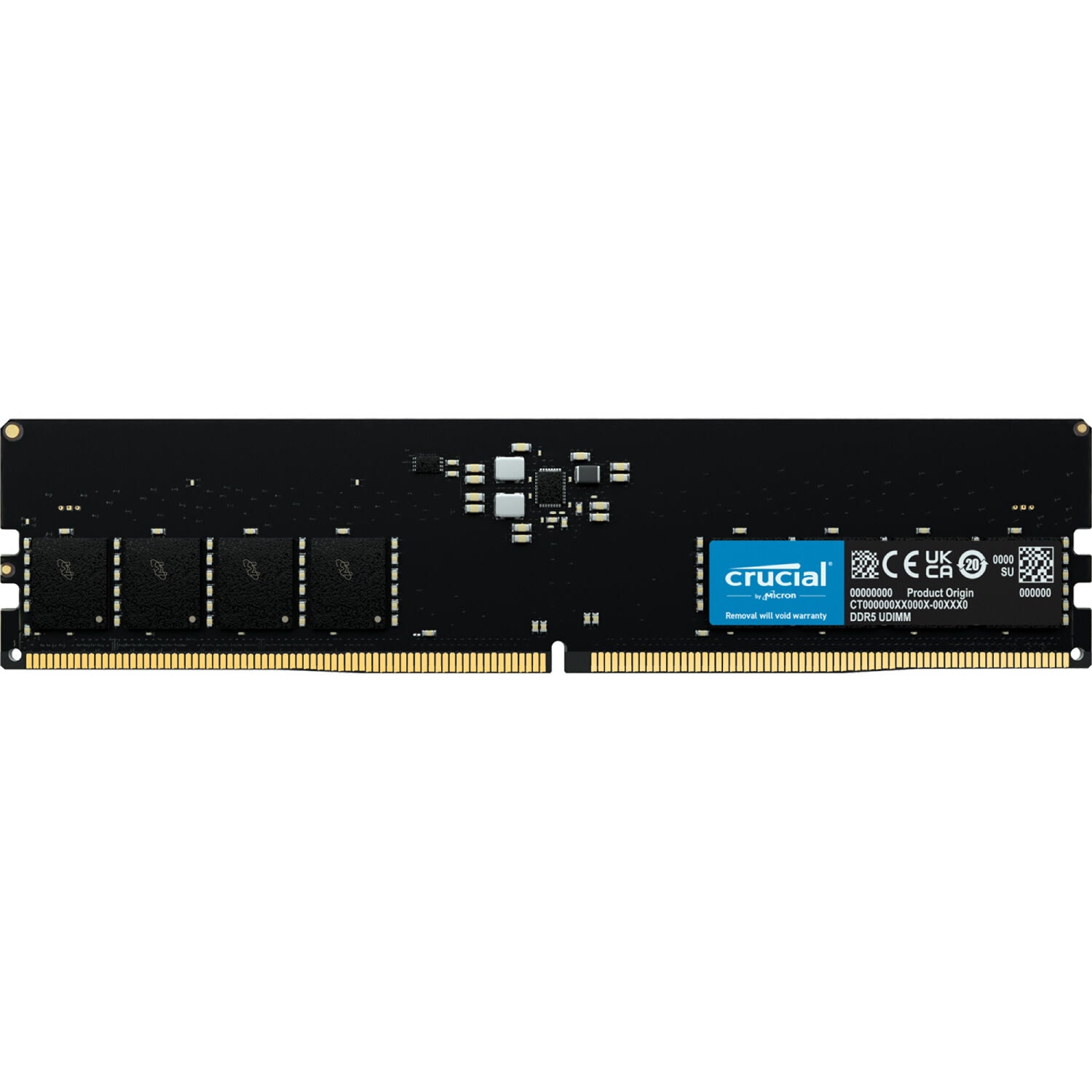 Memoria ram ddr5 8gb crucial  - udimm - 4800 mhz - pc5 38400 cl40