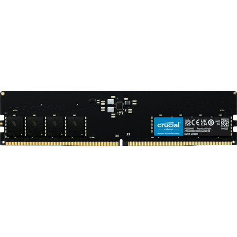 Memoria ram ddr5 32gb crucial  - dimm - 4800 mhz - pc5 38400 cl40