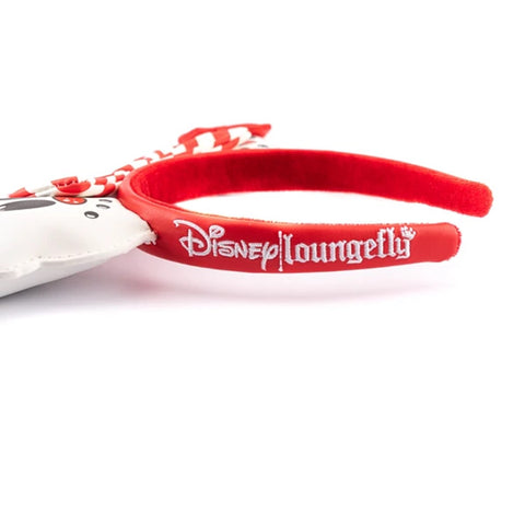 Diadema loungefly disney minnie y mickey muñecos de nieve