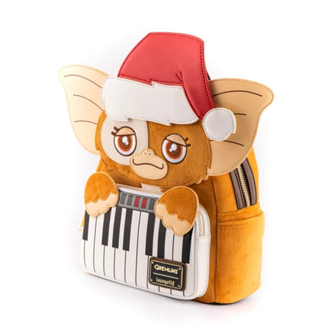 Mochila loungefly gremlins gizmo navidad (con sombrero retirable)