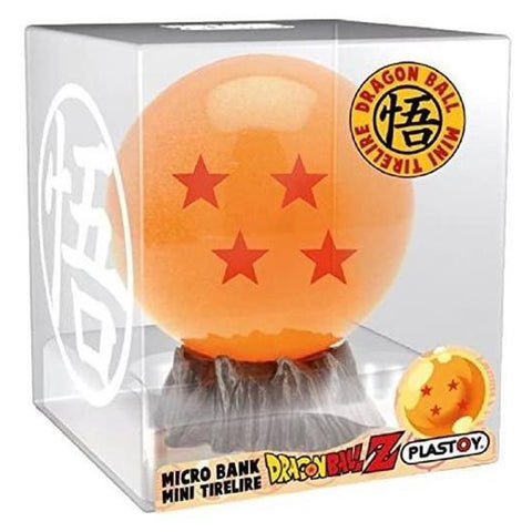 Figura hucha plastoy dragon ball bola de dragon 4 estrellas