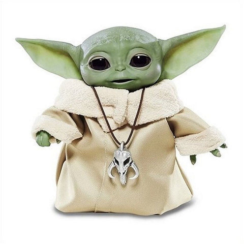 Replica figura animatronica hasbro the mandalorian baby yoda