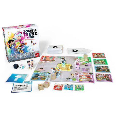 Juego de mesa zombie teenz evolution pegi 8
