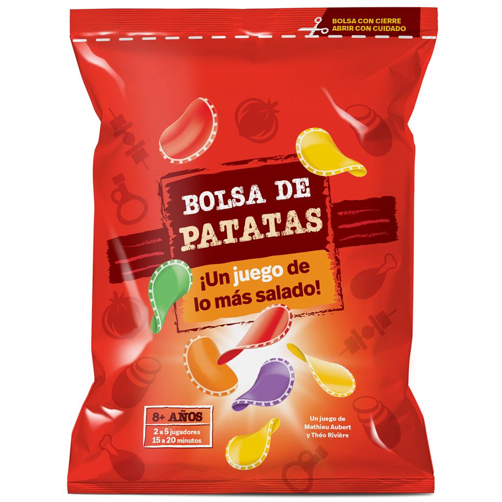 Juego de mesa bolsa de patatas pegi 8